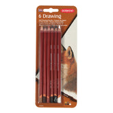 Derwent Drawing Pencil - Blister pack of 6 - Al Masam Stationery LLC